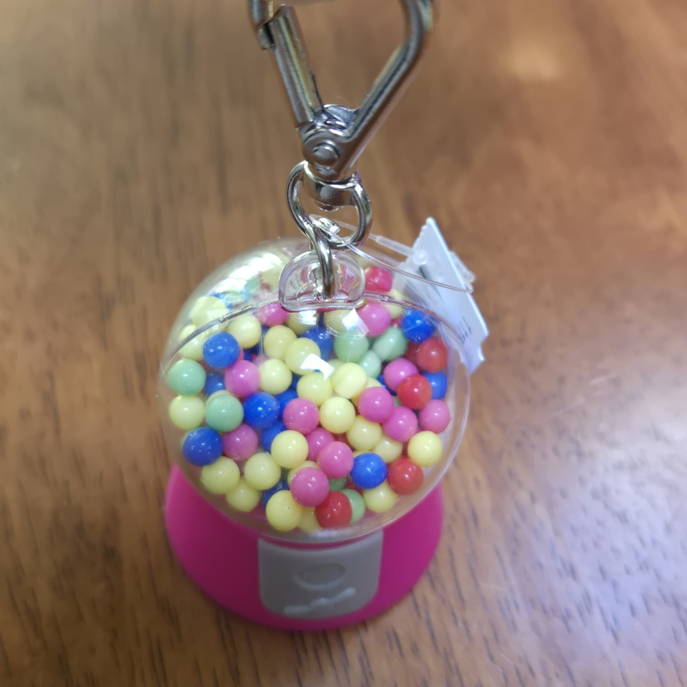 NWT BBW Pink Gumball Machine Pocketbac Holder + 1 Free Hand Sanitizer Scent - Picture 2 of 4